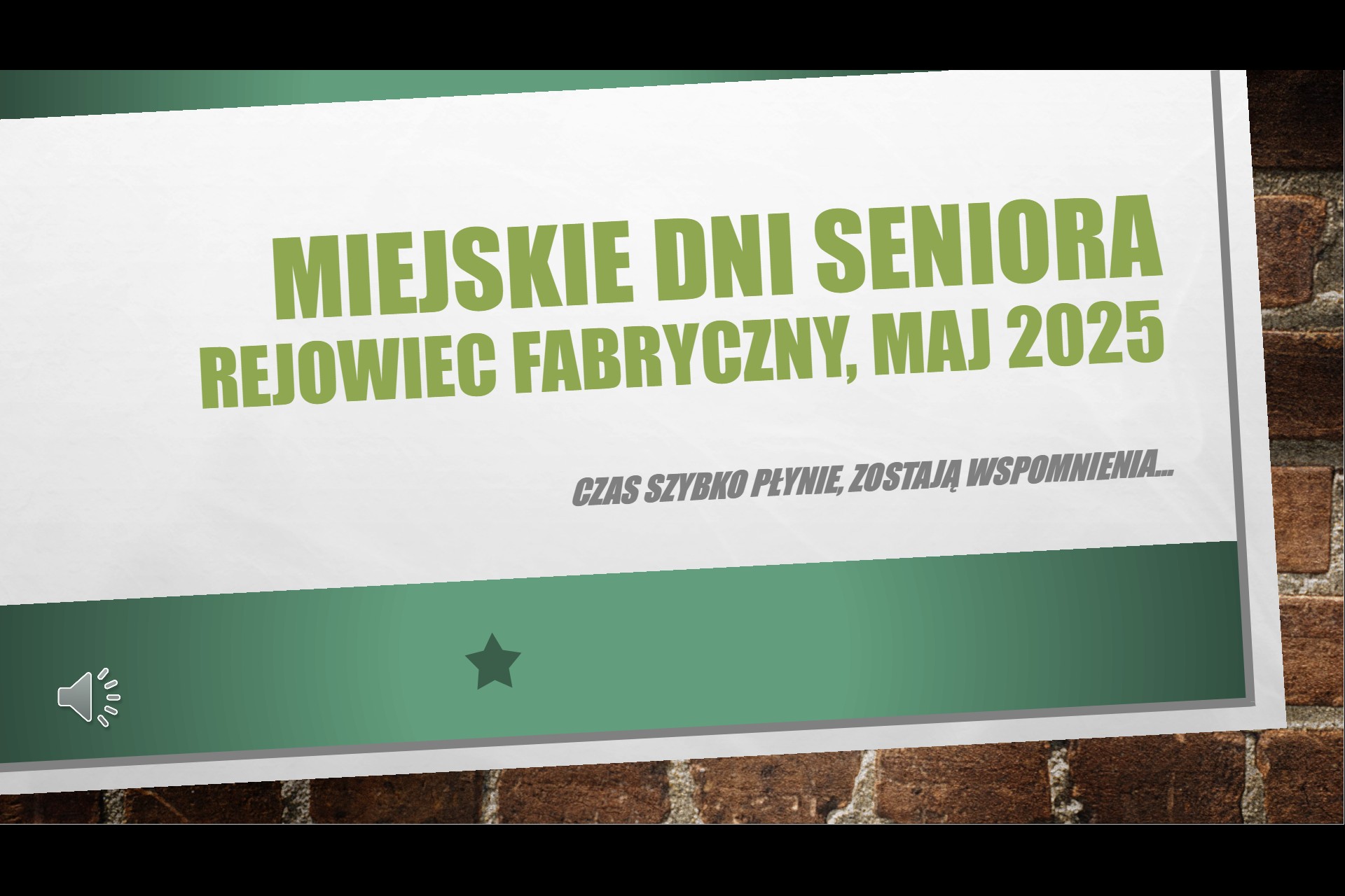 Dni Seniora 2025 - prezentacja